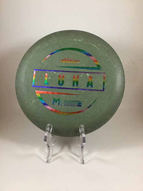 Vist Large View of Product Image Which is Used Discraft JAWBREAKER LUNA Disc Golf Putter Green 173g