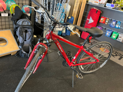 Vist Large View of Product Image Which is Used Trek VERVE3 Hybrid/City Bike Mens Brown 54-55cm - MD Frame