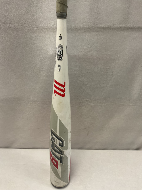 Vist Large View of Product Image Which is Used Marucci CAT 8 ALLOY BB/SB USSSA 2 3/4 Bat 31"