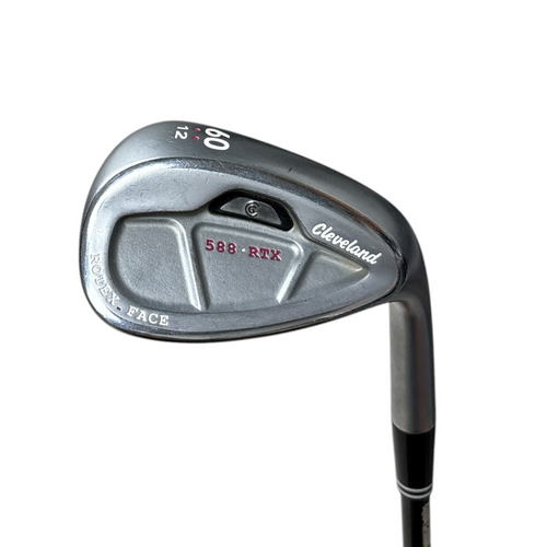 Vist Large View of Product Image Which is Used Cleveland 588 RTX Golf Wedge Mens Right Hand 60 Degree