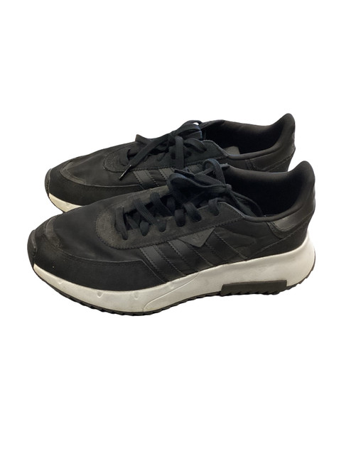 Vist Large View of Product Image Which is Used Adidas Mens Golf Shoes Black Senior 9.5