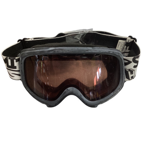Vist Large View of Product Image Which is Used Smith Snow Goggles Youth Black
