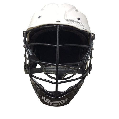 Vist Large View of Product Image Which is Used Cascade CPV-R Lacrosse Helmet White M/L