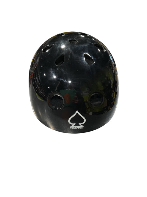 Vist Large View of Product Image Which is Used Pro-Tec Skateboard Helmet Black LG