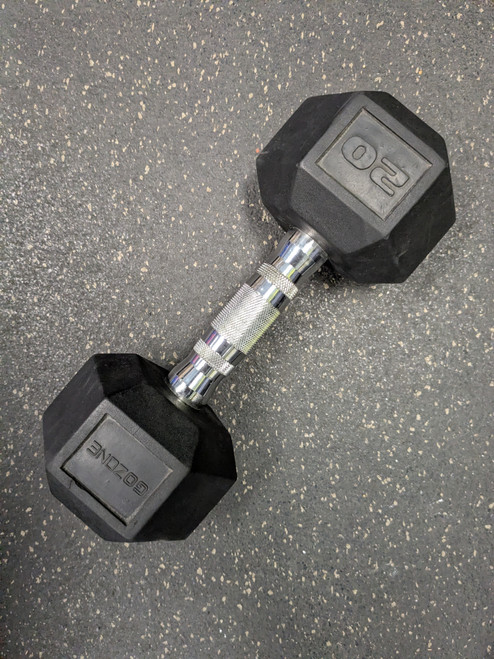 Vist Large View of Product Image Which is Used Hex Dumbbell (Each) 20 lb