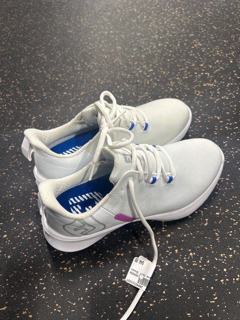 Vist Large View of Product Image Which is Used Foot Joy Womens Golf Shoes Grey Senior 6.5