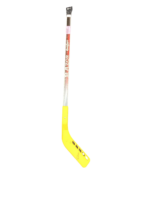 Vist Large View of Product Image Which is Used THE RAZOR BY GAMECRAFT Hockey Sticks Jr Yellow