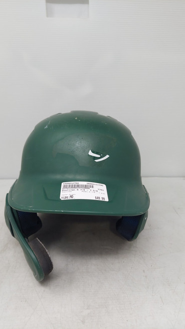 Vist Large View of Product Image Which is Used Rawlings 6 7/8 - 7 5/8 Batting Helmet No Mask Green MD