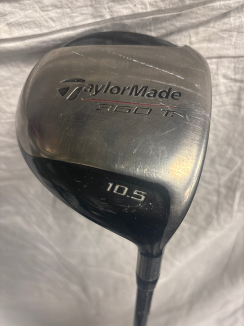 Vist Large View of Product Image Which is Used Taylormade 360 TI DRIVER Mens Driver RH 10.5 Degree