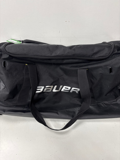 Vist Large View of Product Image Which is Used Bauer ELITE WHEEL BAG JR Jr Hockey Wheeled Black