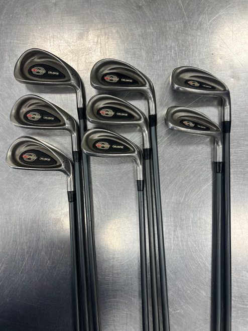 Vist Large View of Product Image Which is Used Orlimar HIPSTEEL Mens Iron Set RH 4I-GW/AW