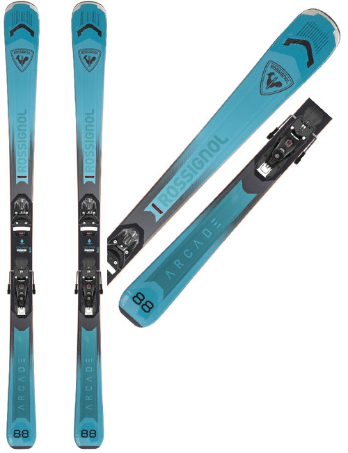 Vist Large View of Product Image Which is Used ROSSIGNOL 26 ARCADE 88 KNCT SPX12 186 cm demo skis