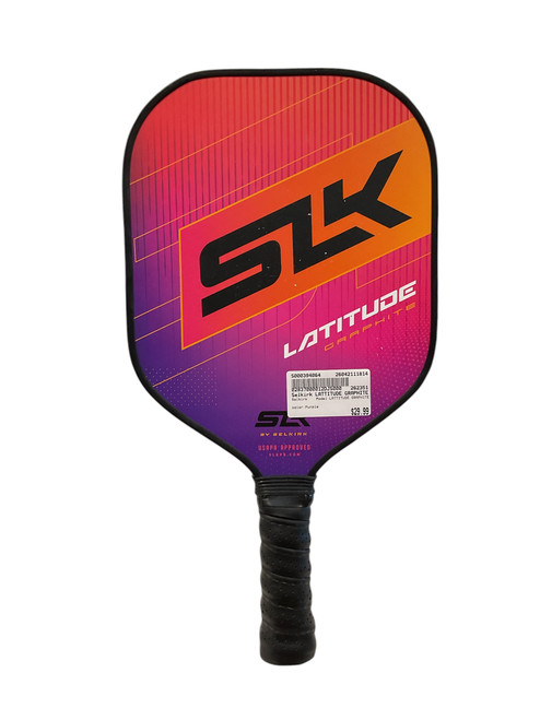 Vist Large View of Product Image Which is Used Selkirk LATTITUDE GRAPHITE Pickleball Racquet Purple