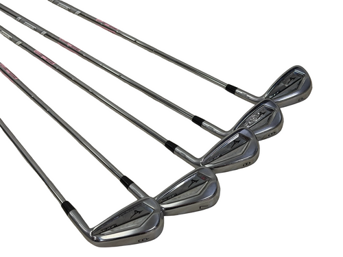 Vist Large View of Product Image Which is Used Mizuno JPX 921 Forged Mens Iron Set RH 6I-PW w/ AMT Tour White S300 Shafts +1/4"