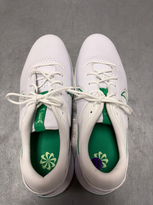 Vist Large View of Product Image Which is Used Nike Mens Golf Shoes White Senior 14