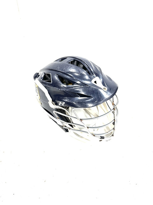 Vist Large View of Product Image Which is Used Cascade R Lacrosse Helmet Navy Blue One Size