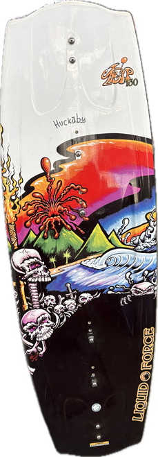 Vist Large View of Product Image Which is Used Liquid Force TRIP Wakeboard White 130 cm