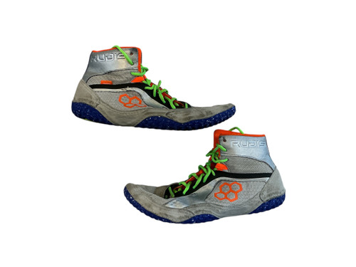 Vist Large View of Product Image Which is Used Rudis Wrestling Shoes Grey Senior 13