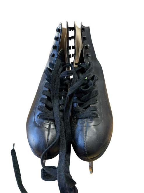 Vist Large View of Product Image Which is Used BLACK Mens Figure Skate Black Senior 10