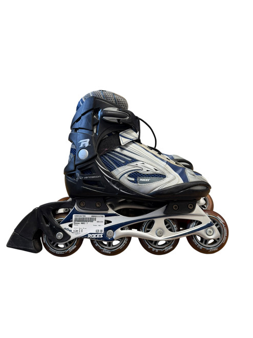 Vist Large View of Product Image Which is Used Roces ABEC 7 Senior Rec Fitness Skates Navy Blue Senior 6