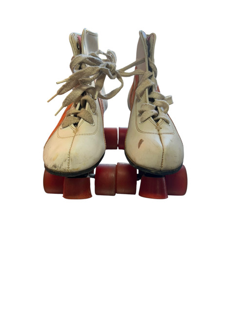 Vist Large View of Product Image Which is Used RALLY Junior Roller Quad Skates White Junior 04