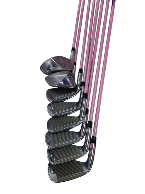 Vist Large View of Product Image Which is Used Wilson HOPE Mens Package Set RH Pink 8 Piece