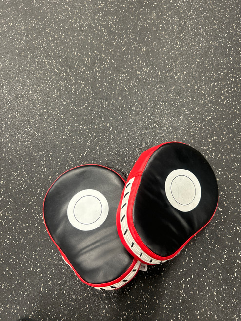 Vist Large View of Product Image Which is Used Boxing Pads Red