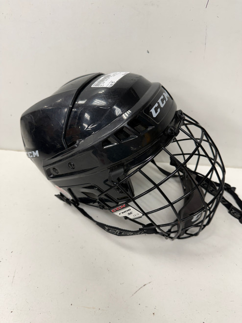 Vist Large View of Product Image Which is Used CCM VECTOR 04 Helmet Cage Combo Black MD
