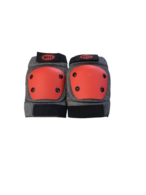 Vist Large View of Product Image Which is Used Bell Skateboard Elbow Pads Grey LG