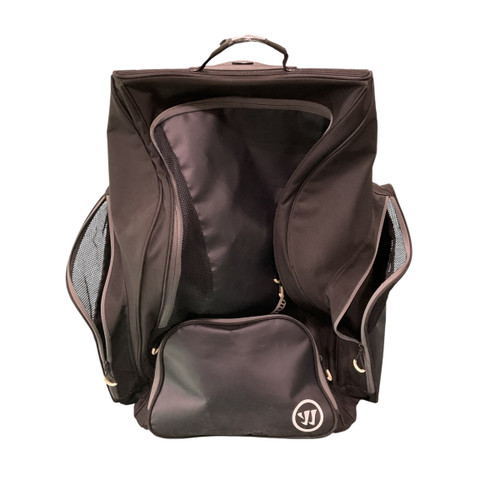 Vist Large View of Product Image Which is Used Warrior Sr Hockey Wheeled Black