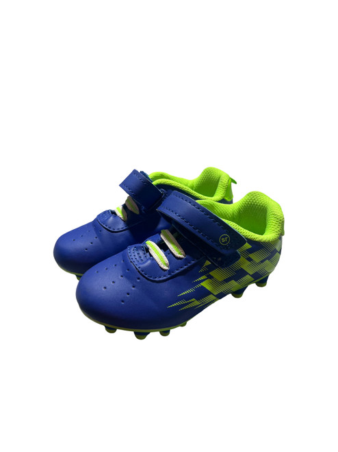 Vist Large View of Product Image Which is Used Soccer Cleats Royal Blue Youth 07.0