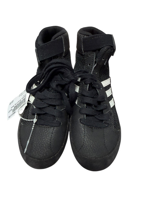 Vist Large View of Product Image Which is Used Adidas Wrestling Shoes Black Youth 12.0