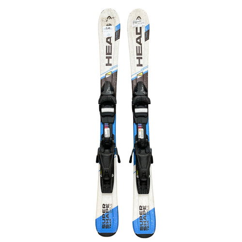 Vist Large View of Product Image Which is Used Head SUPER SHAPE TEAM Boys DH Ski/Binding Royal Blue 97 cm