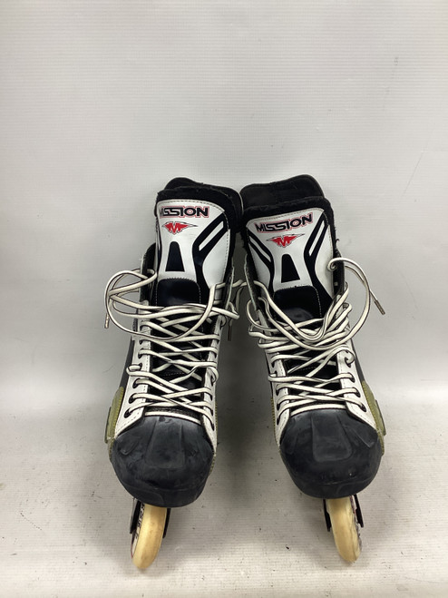 Vist Large View of Product Image Which is Used Mission Roller Hockey Skates Black Senior 11