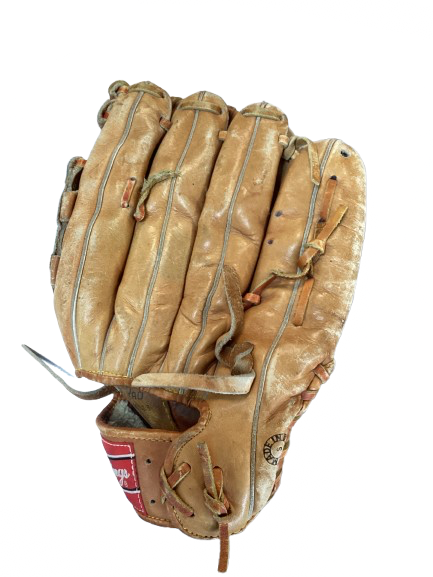 Vist Large View of Product Image Which is Used Rawlings PL91PP BB/SB Glove RH Throw  10 1/2"