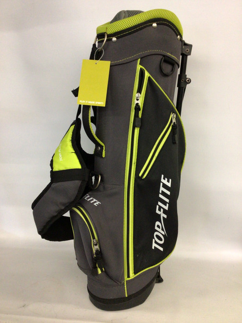Vist Large View of Product Image Which is Used Top Flite TOP FLITE JUNIOR BAG Jr Stand Bag Black