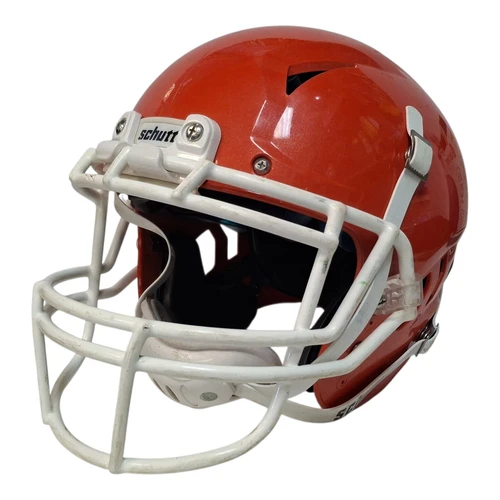 Vist Large View of Product Image Which is Used Schutt VENGEANCE PRO FB Helmet Orange LG