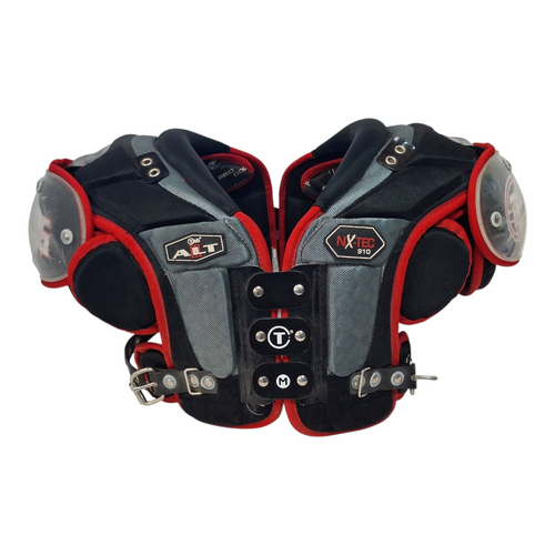Vist Large View of Product Image Which is Used TAG ALTIII NX-TEC 910 FB Shoulder Pads Grey MD