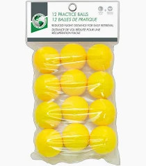 Vist Large View of Product Image Which is New GG 12PK FOAM BALLS YELLOW