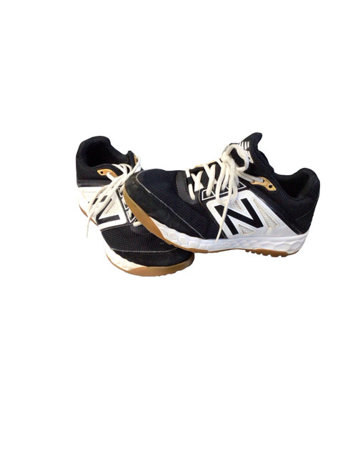 Vist Large View of Product Image Which is Used New Balance FRESH FOAM BB/SB Cleats Black Senior 7