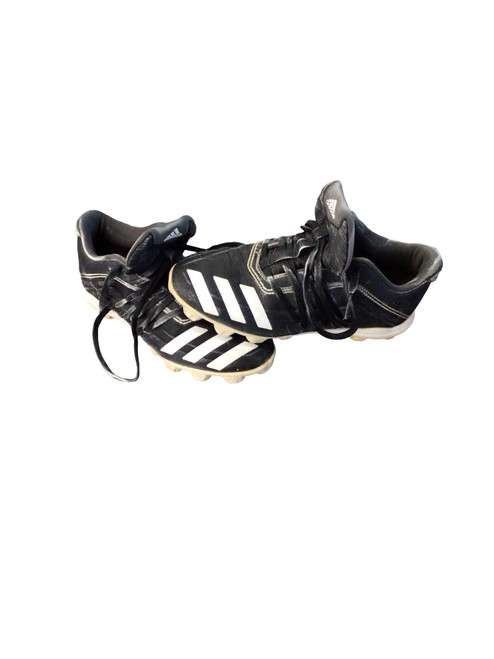 Vist Large View of Product Image Which is Used Adidas CLEATS BB/SB Cleats Black Junior 04.5