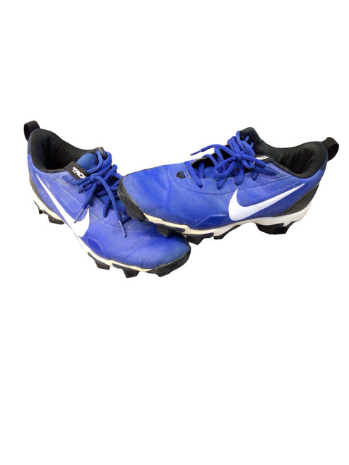 Vist Large View of Product Image Which is Used Nike TROUT BB/SB Cleats Royal Blue Senior 7.5