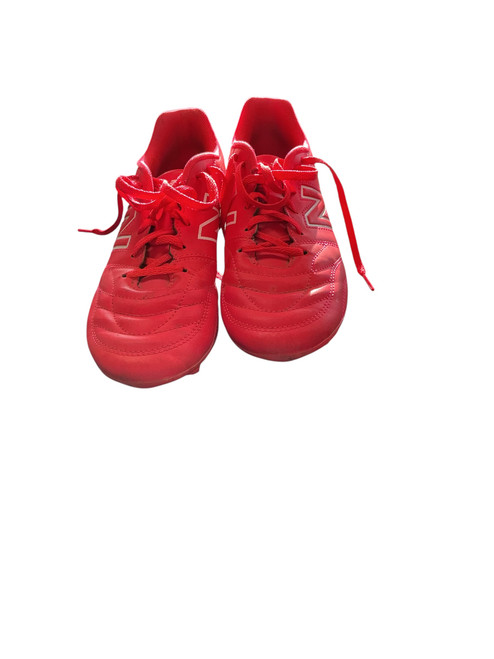 Vist Large View of Product Image Which is Used New Balance Soccer Cleats Red Senior 5