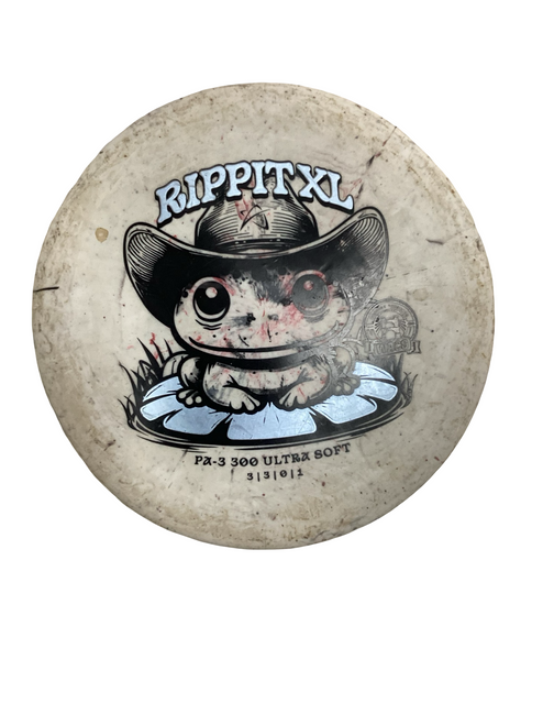 Vist Large View of Product Image Which is Used Prodigy Disc RIPPIT XL Disc Golf Putter White