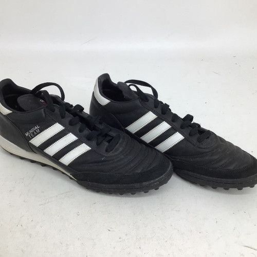 Vist Large View of Product Image Which is Used Adidas MUNDIAL TEAM SR 11 SOCCER SHOES Soccer Indoor Shoes Black Senior 11
