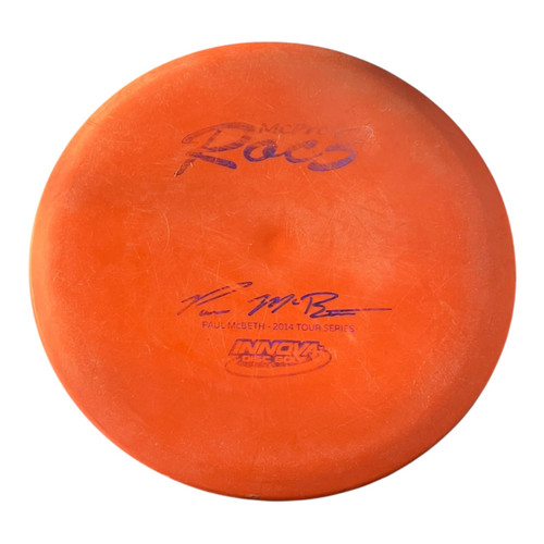 Vist Large View of Product Image Which is Used Innova ROC 3 MCPRO PAUL MCBETH 2014 TOUR SERIES Disc Golf Mid Range Orange 178g