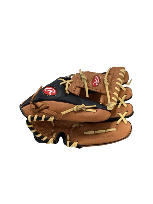 Vist Large View of Product Image Which is Used Rawlings PRODIGY SERIES BB/SB Glove RH Throw Tan 11 1/2"