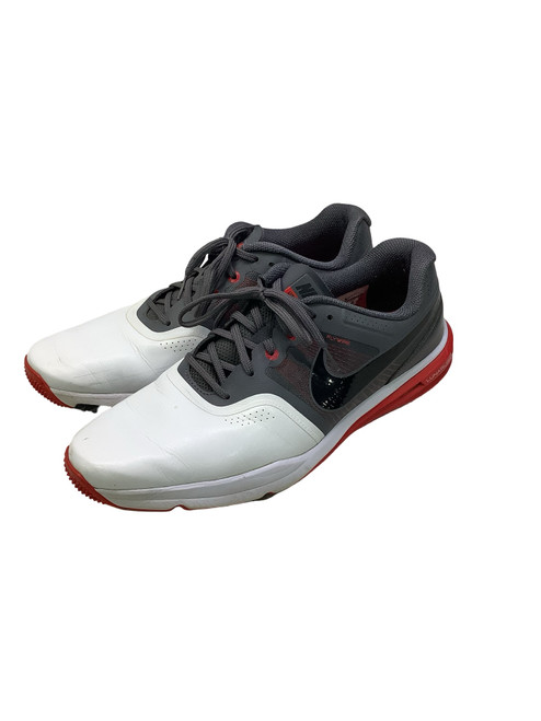 Vist Large View of Product Image Which is Used Nike Mens Golf Shoes White Senior 12