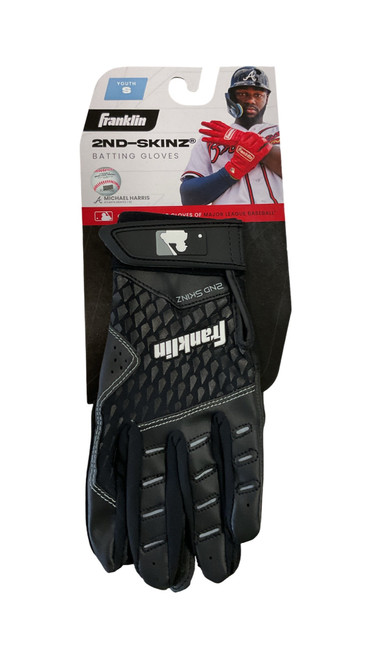 Vist Large View of Product Image Which is Batting gloves, Franklin, 2nd skinz 