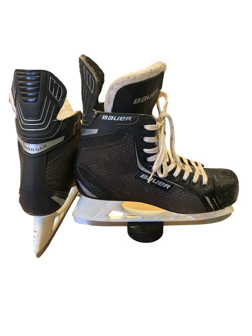 Vist Large View of Product Image Which is Used Bauer CHARGER Senior Hockey Skate Senior 11